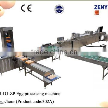 egg processing equipment/egg cleaning automatic grading packing equipment