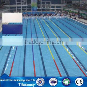 Foshan not expensive anti slip 244x119x9mm ceramic swimming pool tiles