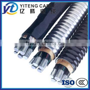 aluminum alloy armoud cable with galvanized high tensile steel