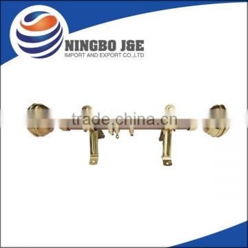 hot sale 35mm single golden curtain pipe made in UAE
