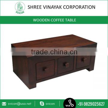 Professionally Designed Highly Recommended Wooden Coffee Table for Bulk Buy