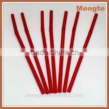 Mengte individual filme wrapped flexible drinking straw