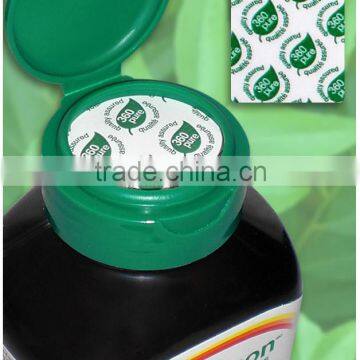 pharmaceutical plastic bottle indution seal liner