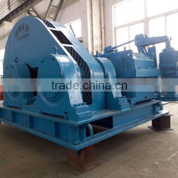 powerful circular working model electric endless rope winch