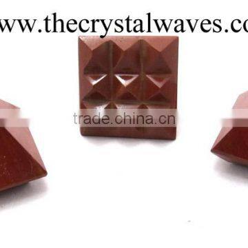 Red Jasper Lemurian Master Pyramid