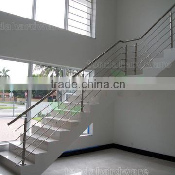 staircase stainless steel balsutrade with fill in rod bar