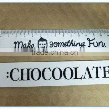 2015 Wholesale Cheap School Plastic Ruler lenticular plastic ruler with logo printing