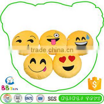 Factory Supply Exceptional Quality Advantage Price Plush Emoji Pillow Series