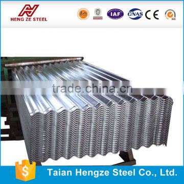 Building Materials Hot Rolled Galvanized Color Coated Zinc Coloued Glaze Corrugated Roofing Sheets