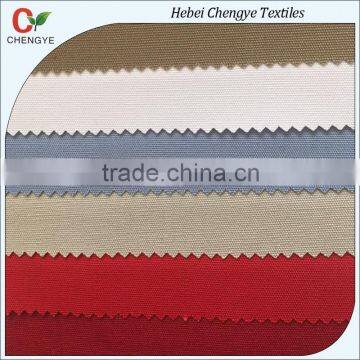 cheap 65 polyester 35 cotton recycled canvas fabric