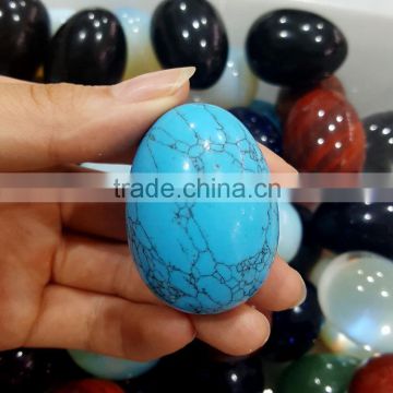 4~5cm Length Natural Turqoise Stone Eggs