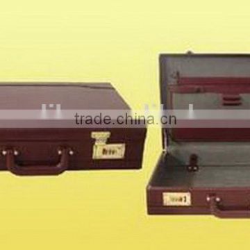High quality stylish Dongguan luxury leather suitcase