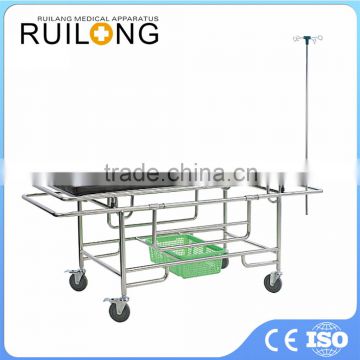 Multifunction Manual Hospital Patient Transfer Bed