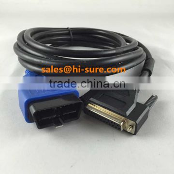 DB25P female to OBD2 connector male cable for OBD2 scanner