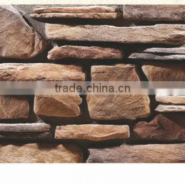 decorative brown cheap landscaping stone types