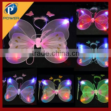 2015 fairy wing / angel wing / butterfly wing set/led light toy