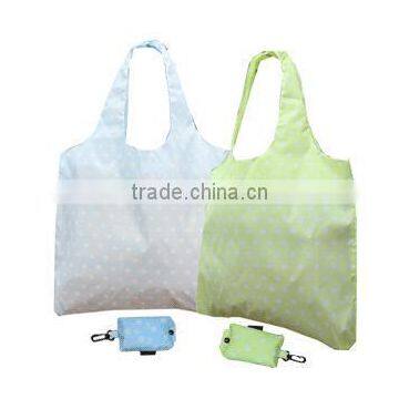 promotional reusable shopping bag with pouch