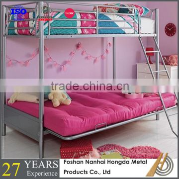 european heavy duty bunk beds with futon