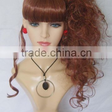 2015 fashion mannequin head with hair