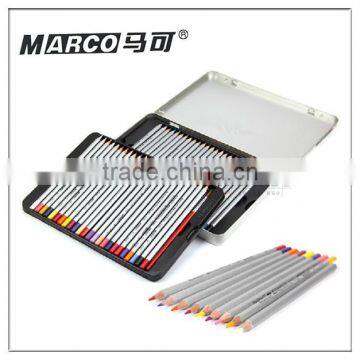Marco 48 colored pencils with metal box packing