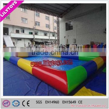 Hot summer large above ground inflatable adult swimming pool for sale