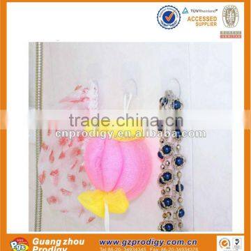 clear reusable decorative hanging plastic adhesive magic hook