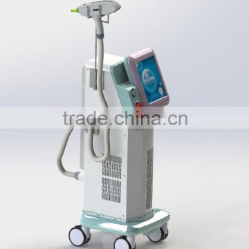 Mongolian Spots Removal China Supplier Q Switch Nd Yag Laser Tattoo Removal System Machine 1-10Hz