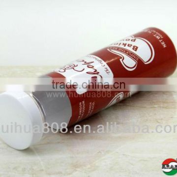 Clear plastic cylinder tube for food