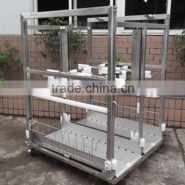 airport transport system, hanger and trolley, automatic hanger system
