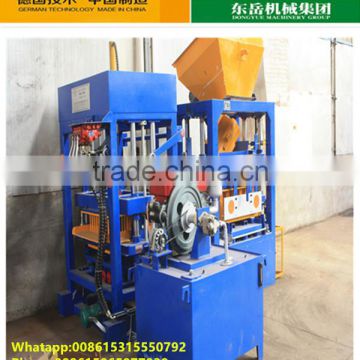 low investment business QT4-30 small brick industry machines india