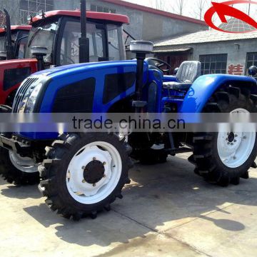 HOT!!! 70HP tractors;70-85HP agriculture 4 wheel tractor;Blue whleel tractor