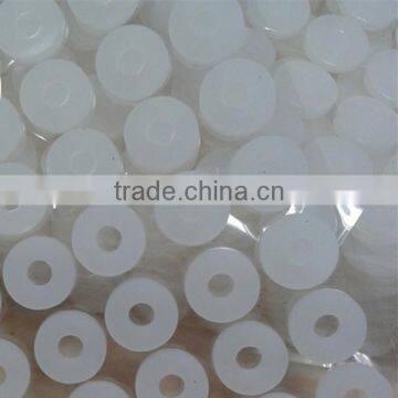 transparent custom size round silicone gasket