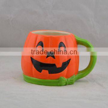 factory direct ceramic halloween mug ceramic coffee mug with handle for supply