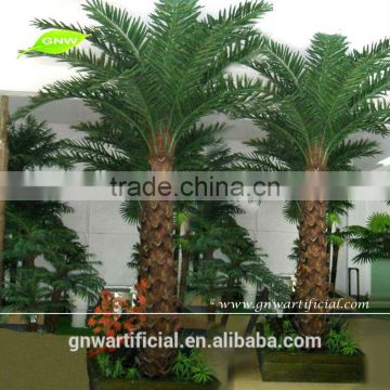 APM040 GNW Artificial Decorative Metal Palm Trees, Date Palm Tree for Room Decoration