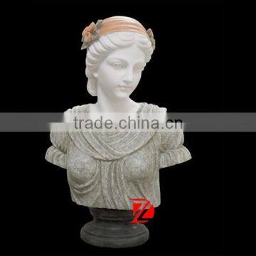 marble custom woman bust statue