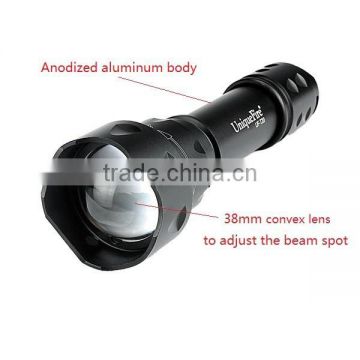 3 watt Oslon LED zoom focus night vision 850nm uf-t20 ir flashlight for hunting