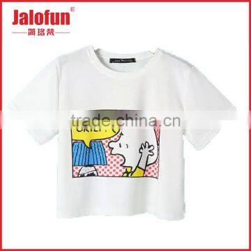 Factory supply custom logo 100% cotton kids plain t-shirts