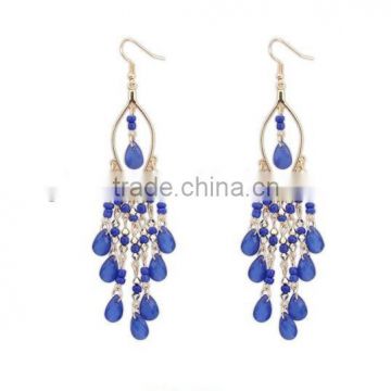 Bohemia fashion beads tassels earring
