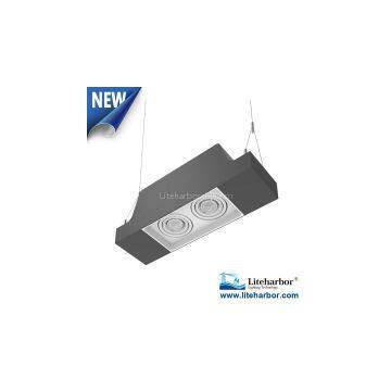 Liteharbor Pendent Mount Twin GU10 LED Multiple Downlight