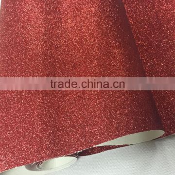factory supply shiny 3d glitter red wall border