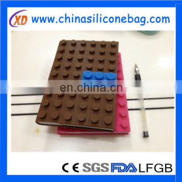 2013hot sale new style silicone rubber note book