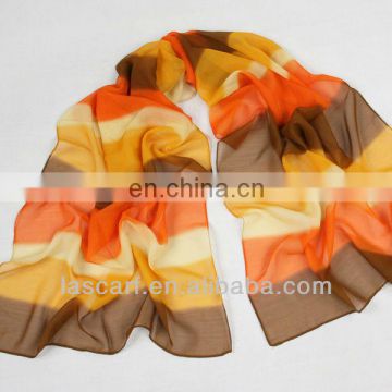 New style rainbow colorful loop scarf