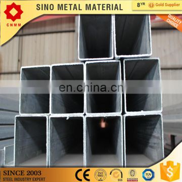 rectangular and square pre galvanized steel pipe china manufacturer 90x90 gi galvanized square steel pipe hollow section details
