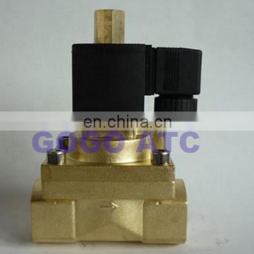 30bar high pressure PTFE solenoid valve for water 3/4 BSP 1 inch 220V Orifice 25mm 5231020K 5231025K normal open brass valve