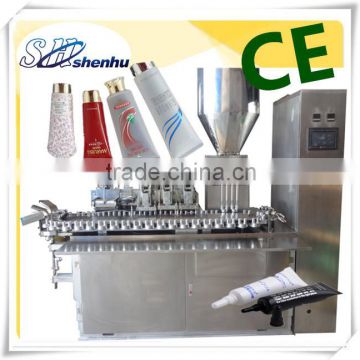 semi-auto ultrasonic soft tube filling sealing machine