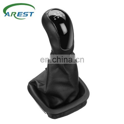 5/6 Speed Car Gear Shift Knob Leather Gaiter Boot Cover Shifter Lever Stick For Mercedes for Benz W168 A Class 1997-2004