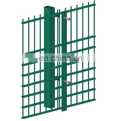 XINHAI Double Wire mesh fence Pvc Coated Trellis & Gates Low Carbon Steel bilateral wire fence