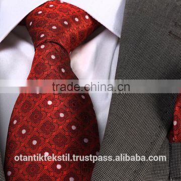 Red Floral, Necktie set, pocket square and cufflink set neck tie, corbata, gravate, krawatte, cravatta, fashion tie