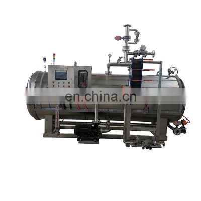 automatic spray type retort for glass bottler soya-bean milk and canned meat