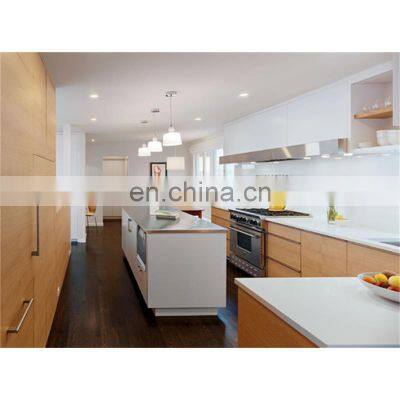 Foshan wooden modern kitchen cabinet laminate kitchen cupboards